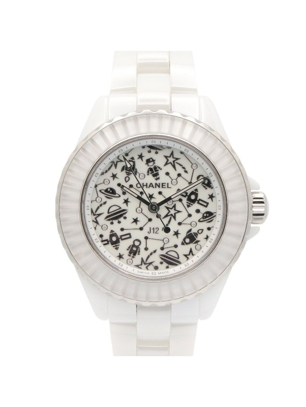 Chanel Watch Cosmic White Ceramic